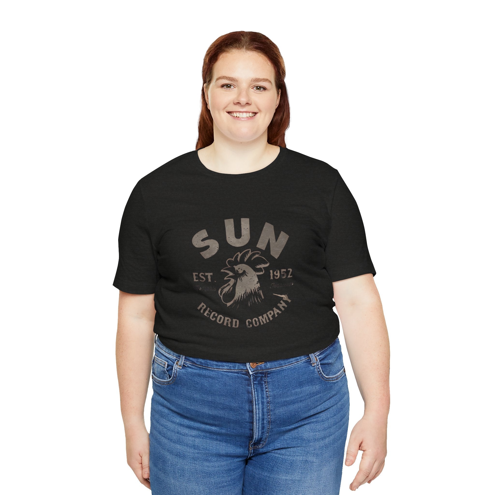 Vintage Sun Records Early Label Logo Unisex Jersey Short Sleeve T-Shirt - POPvault