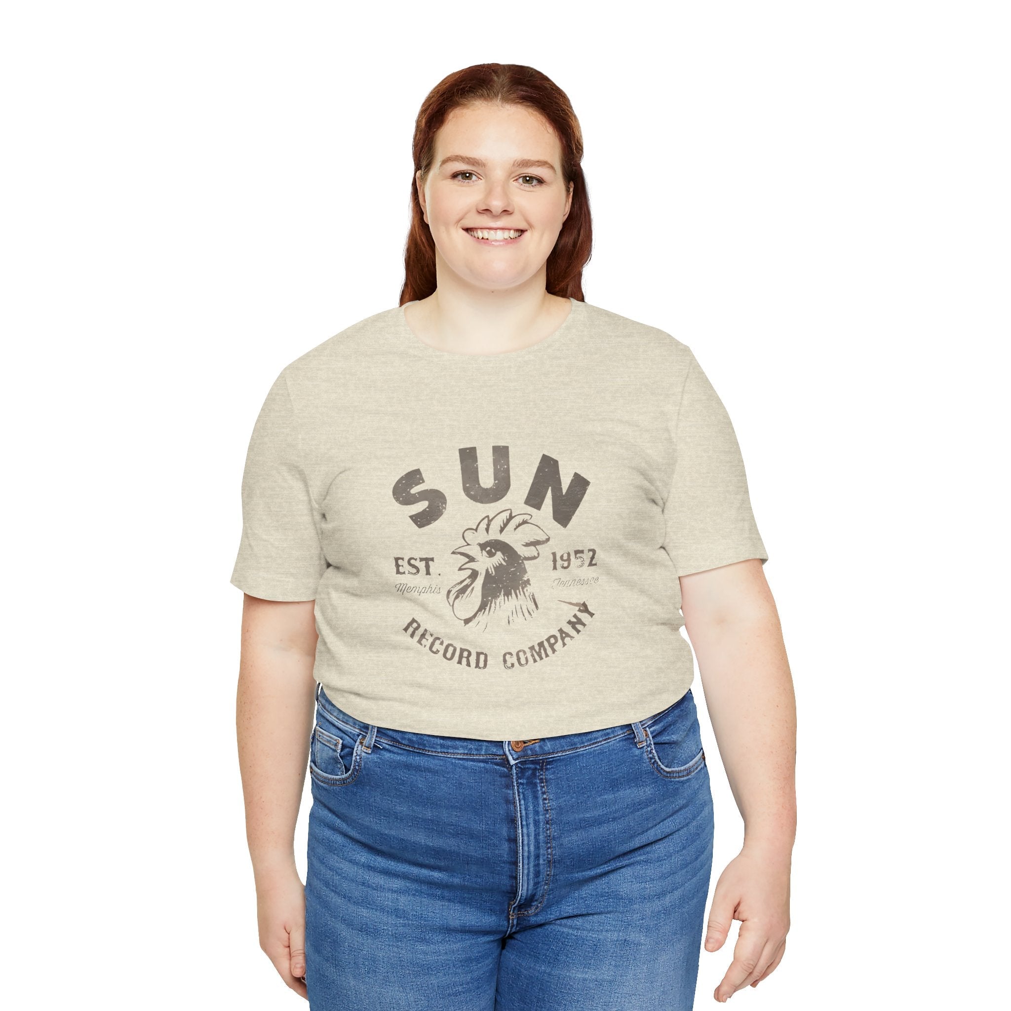 Vintage Sun Records Early Label Logo Unisex Jersey Short Sleeve T-Shirt - POPvault