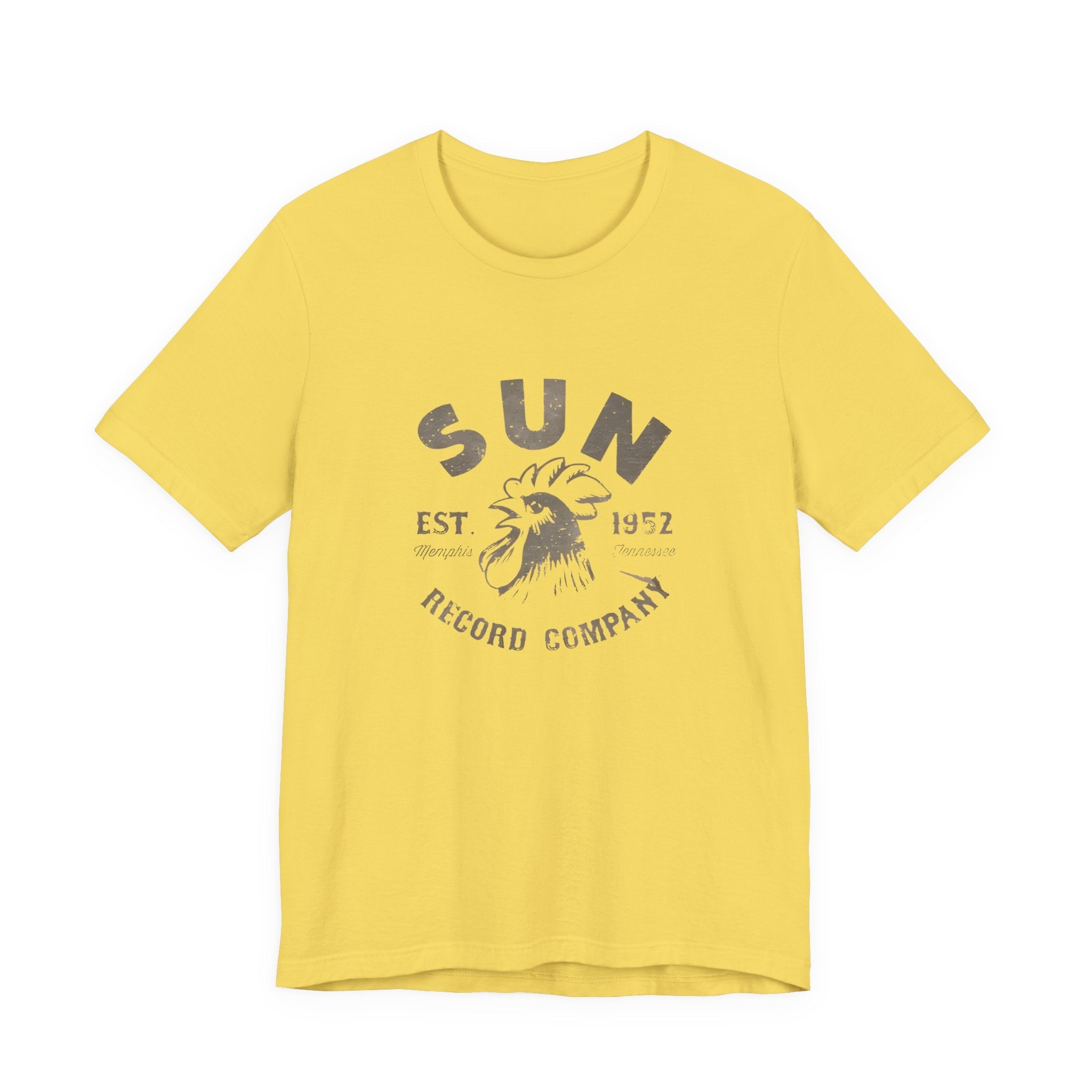 Vintage Sun Records Early Label Logo Unisex Jersey Short Sleeve T-Shirt - POPvault