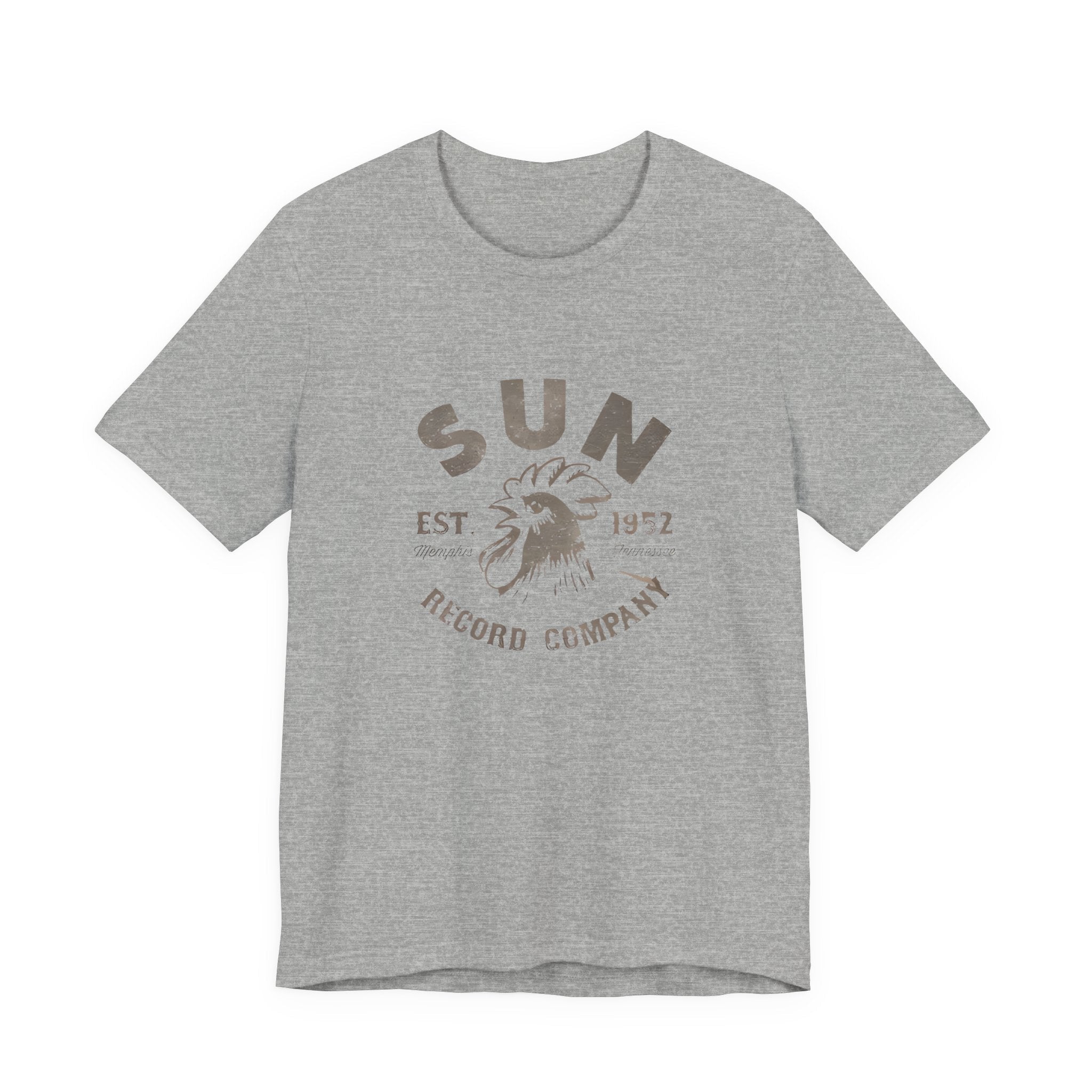 Vintage Sun Records Early Label Logo Unisex Jersey Short Sleeve T-Shirt - POPvault