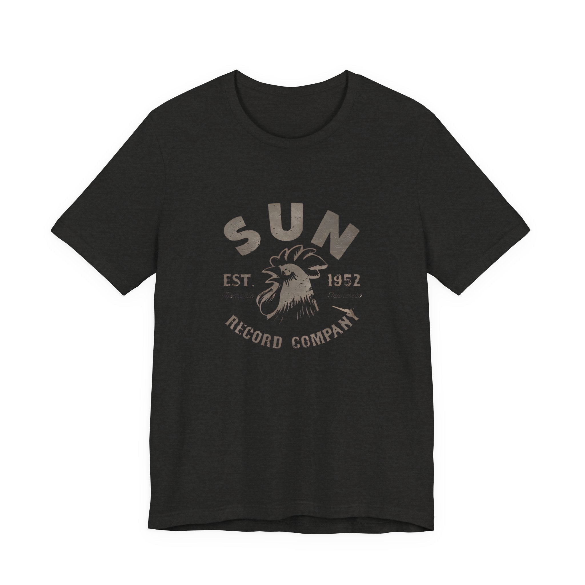 Vintage Sun Records Early Label Logo Unisex Jersey Short Sleeve T-Shirt - POPvault