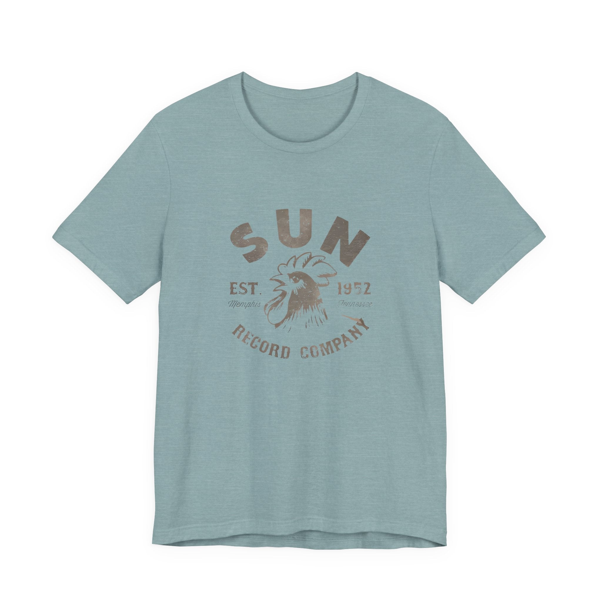 Vintage Sun Records Early Label Logo Unisex Jersey Short Sleeve T-Shirt - POPvault