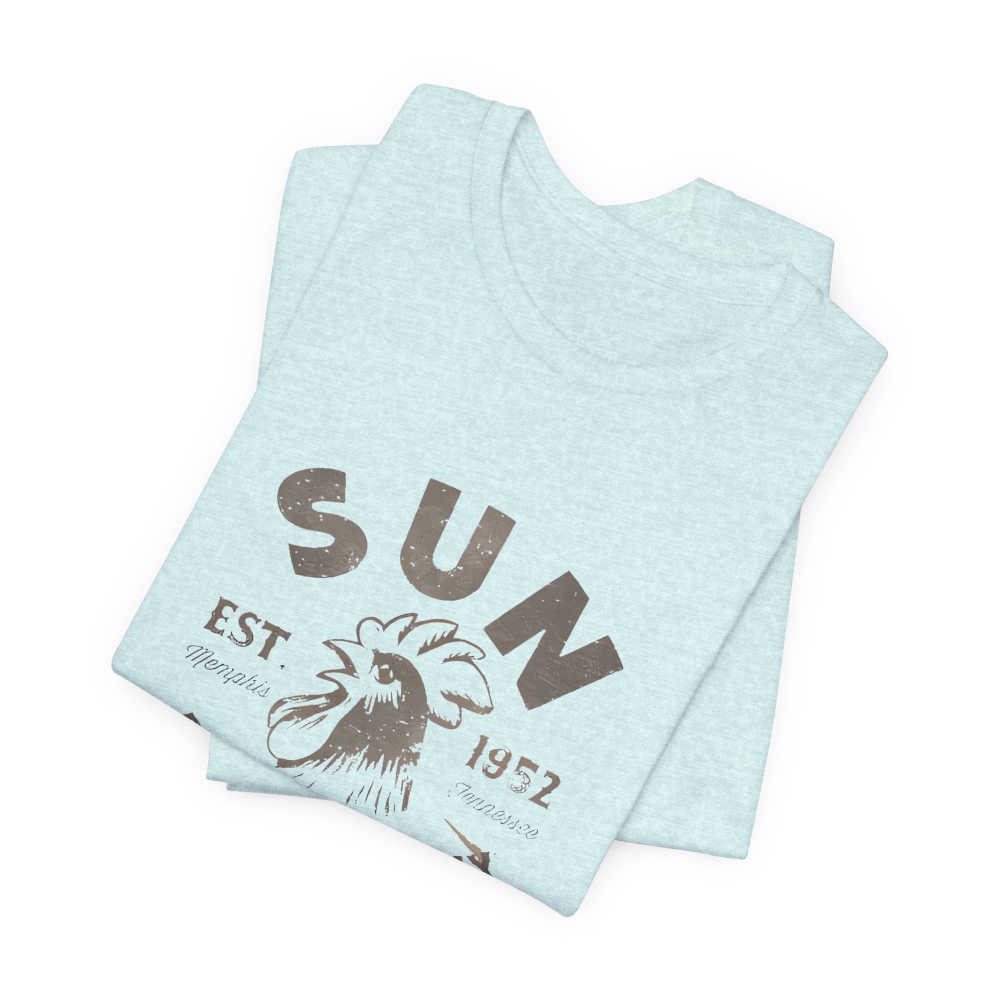 Vintage Sun Records Early Label Logo Unisex Jersey Short Sleeve T-Shirt - POPvault