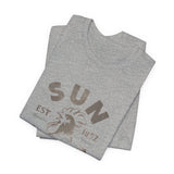 Vintage Sun Records Early Label Logo Unisex Jersey Short Sleeve T-Shirt - POPvault