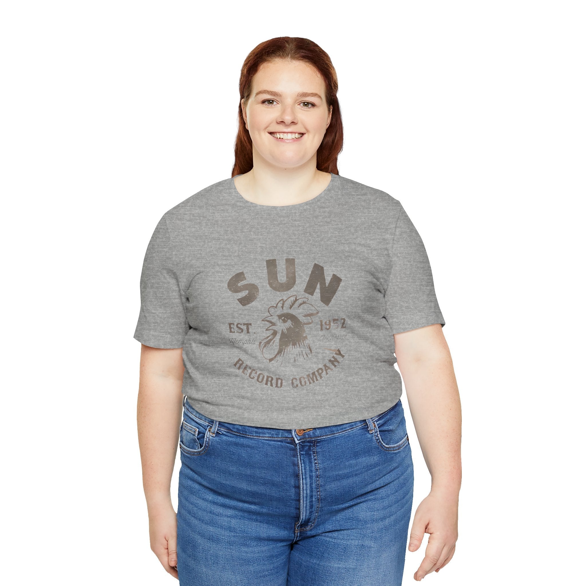 Vintage Sun Records Early Label Logo Unisex Jersey Short Sleeve T-Shirt - POPvault