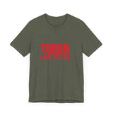 Vintage Tower Records Logo Unisex Jersey Short Sleeve T-Shirt - POPvault