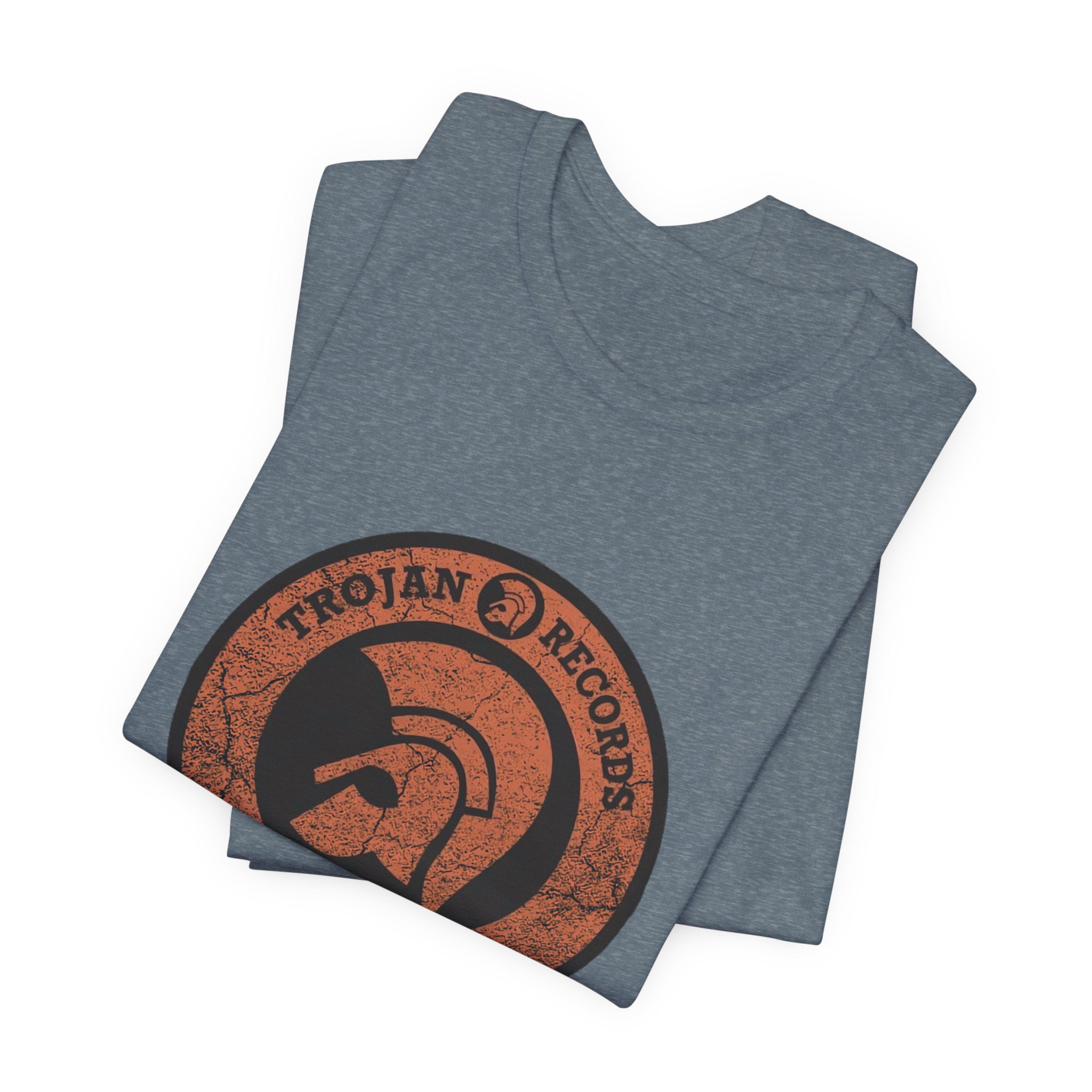 Vintage Trojan Records Label Logo Unisex Jersey Short Sleeve T-Shirt - POPvault