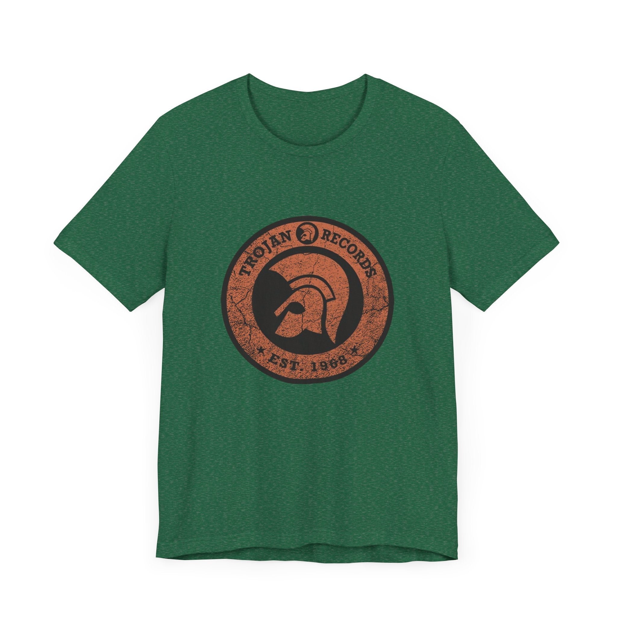Vintage Trojan Records Label Logo Unisex Jersey Short Sleeve T-Shirt - POPvault