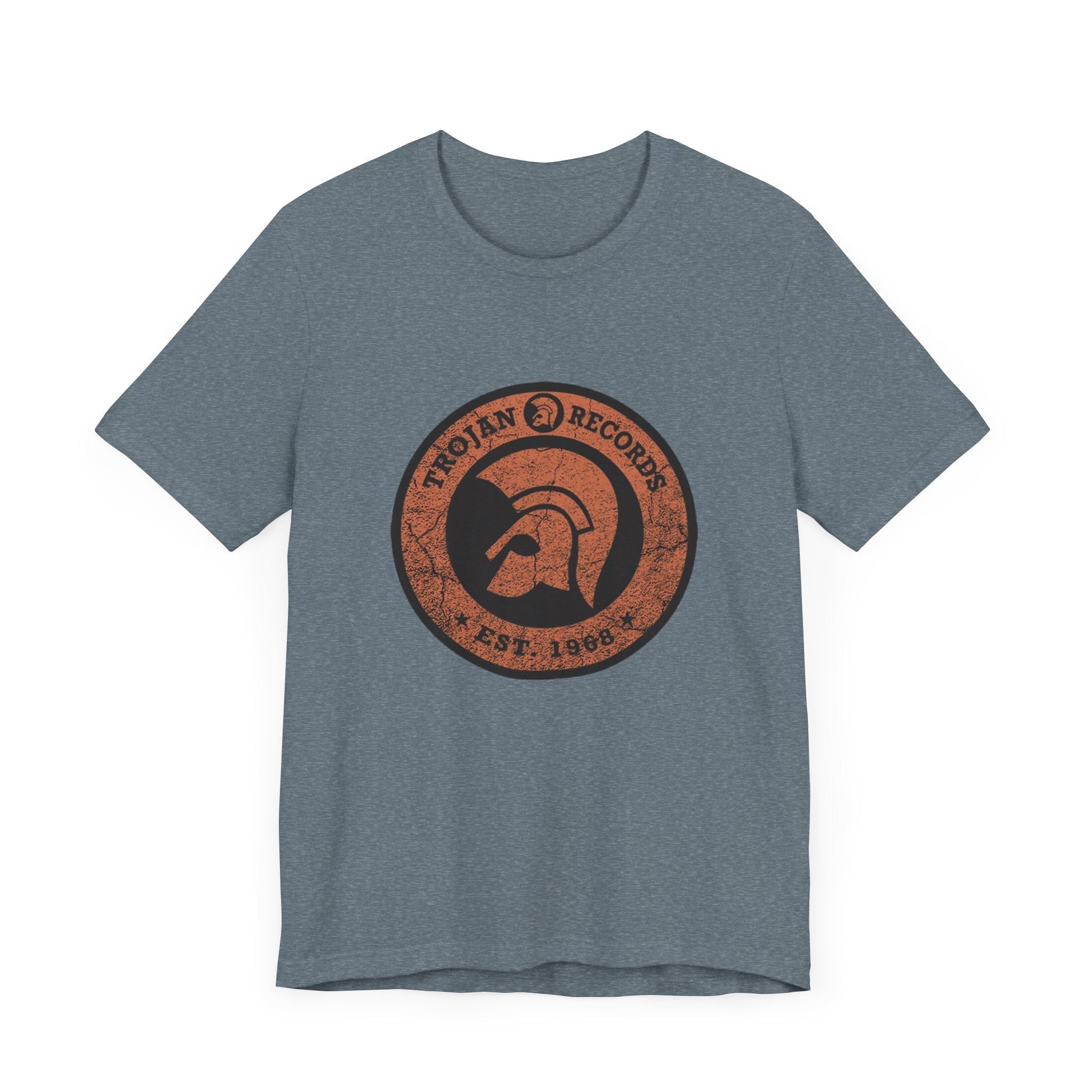 Vintage Trojan Records Label Logo Unisex Jersey Short Sleeve T-Shirt - POPvault