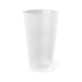 Vintage Turtles Record & Tapes Store Logo Frosted 16 Ounce Pint Glass - POPvault