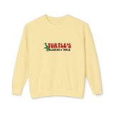 Vintage Turtles Record & Tapes Store Logo Unisex Jersey Long Sleeve Lightweight Sweatshirt - POPvault