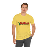 Vintage Turtles Record & Tapes Store Logo Unisex Jersey Short Sleeve T-Shirt - POPvault