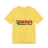 Vintage Turtles Record & Tapes Store Logo Unisex Jersey Short Sleeve T-Shirt - POPvault