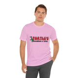 Vintage Turtles Record & Tapes Store Logo Unisex Jersey Short Sleeve T-Shirt - POPvault