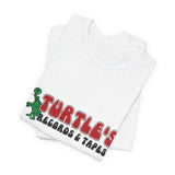 Vintage Turtles Record & Tapes Store Logo Unisex Jersey Short Sleeve T-Shirt - POPvault