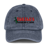 Vintage Turtles Records & Tapes Logo Embroidered Cap - POPvault