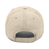 Vintage Turtles Records & Tapes Logo Embroidered Distressed Dad Hat - POPvault