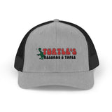 Vintage Turtles Records & Tapes Logo Snapback Trucker Cap - POPvault