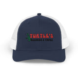 Vintage Turtles Records & Tapes Logo Snapback Trucker Cap - POPvault