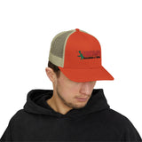 Vintage Turtles Records & Tapes Logo Snapback Trucker Cap - POPvault