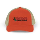 Vintage Turtles Records & Tapes Logo Snapback Trucker Cap - POPvault