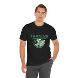 Vintage Turtles Records & Tapes Savings Stamps Logo Unisex Jersey Short Sleeve T-Shirt - POPvault