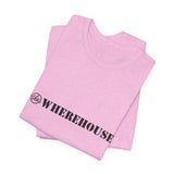 Vintage Wherehouse Music Logo Unisex Jersey Short Sleeve T-Shirt - POPvault