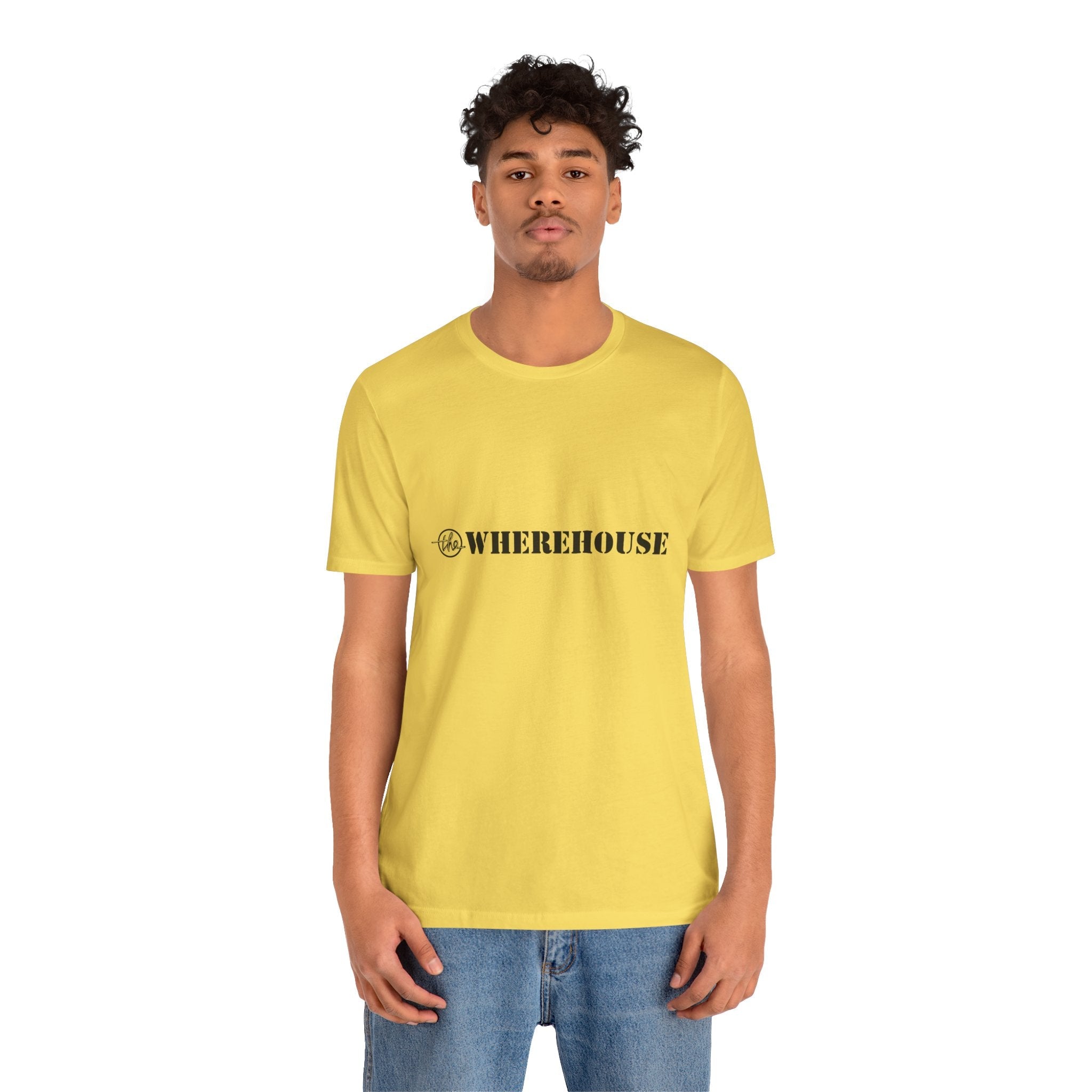 Vintage Wherehouse Music Logo Unisex Jersey Short Sleeve T-Shirt - POPvault