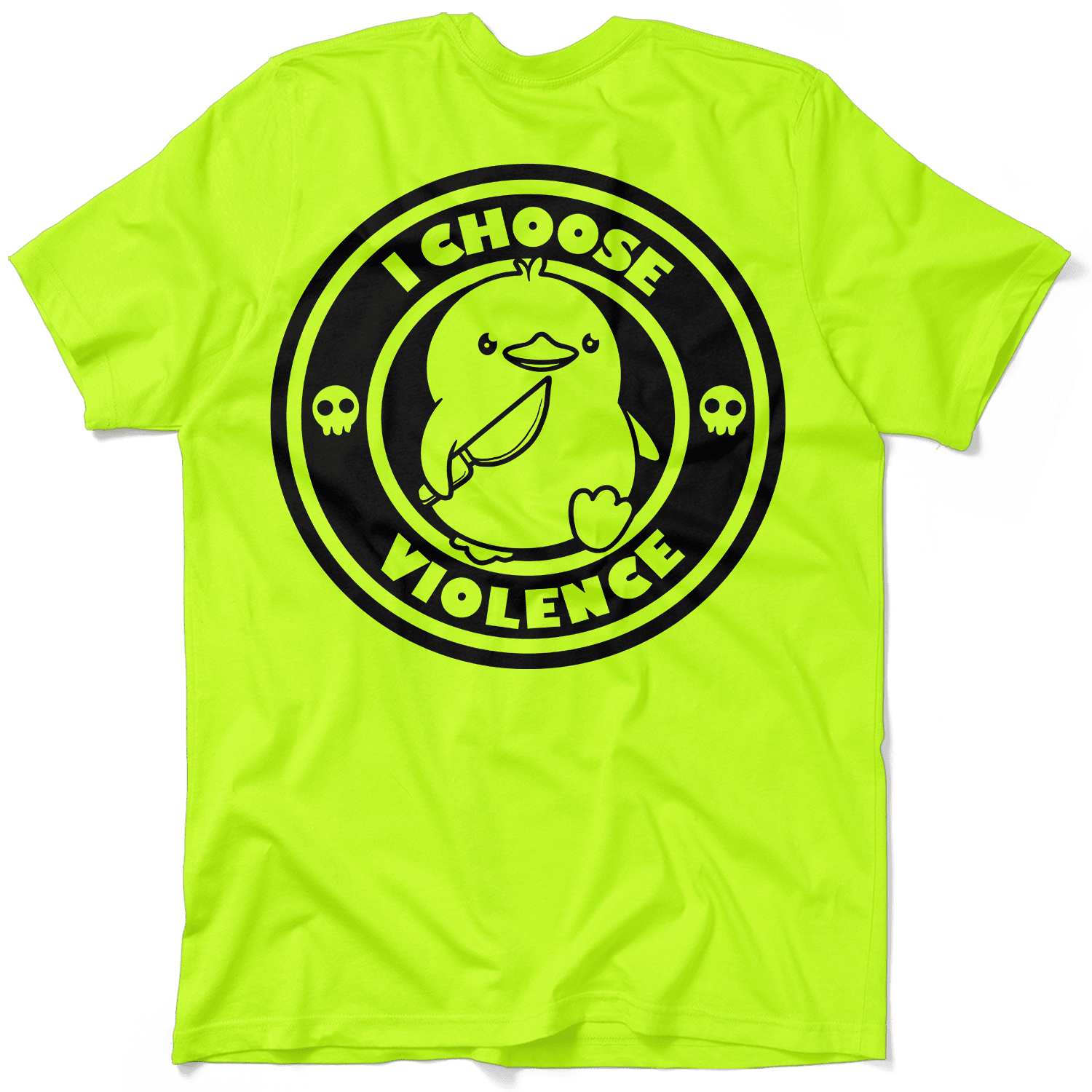 Violence - Safety Yellow T-Shirt - POPvault