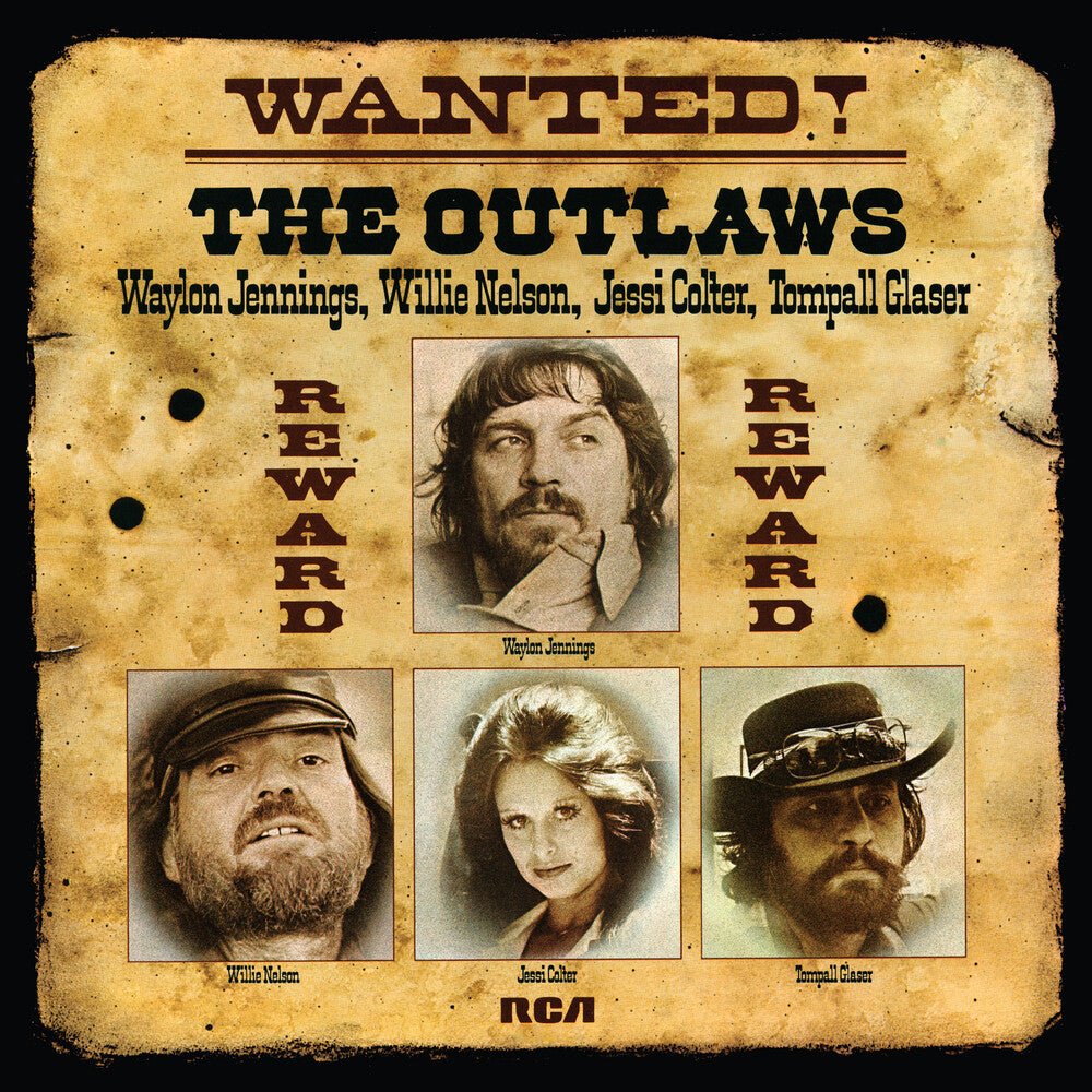 Waylon Jennings / Nelson,Willie / Colter,Jessi - Wanted! The Outlaws [LP] Vinyl Record - POPvault