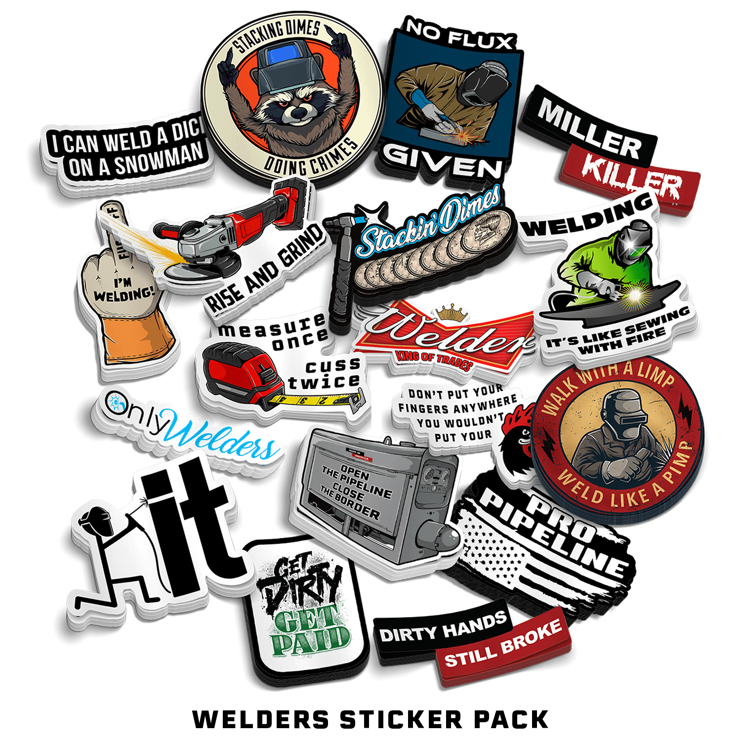 Welders Sticker Pack - POPvault