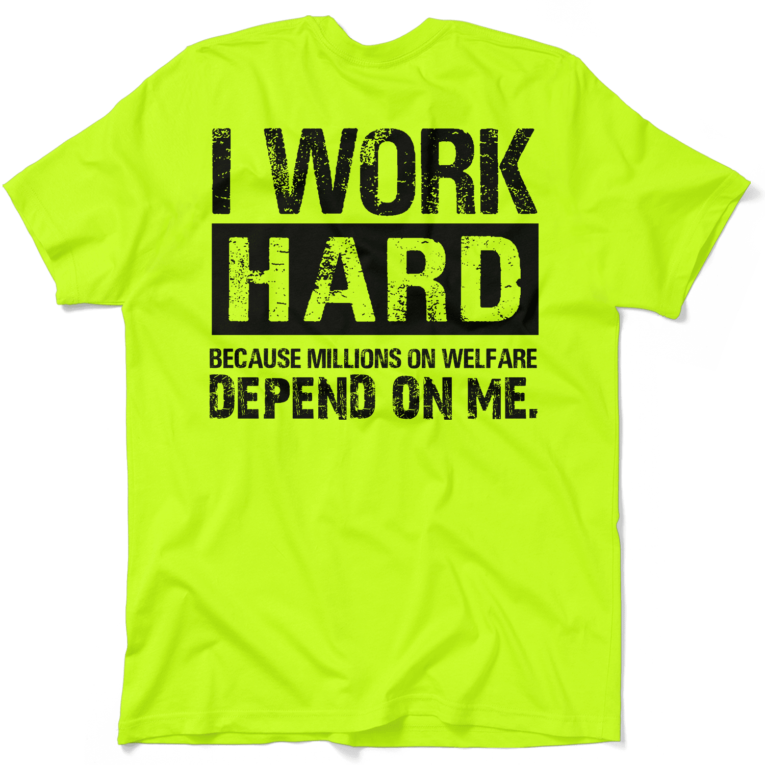 Welfare - Safety Yellow T-Shirt - POPvault