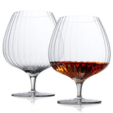 Whiskey Bourbon Brandy Crystal Glasses Snifter 20oz (Set of 2 or 4) - POPvault