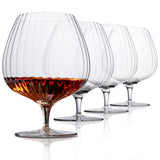 Whiskey Bourbon Brandy Crystal Glasses Snifter 20oz (Set of 2 or 4) - POPvault