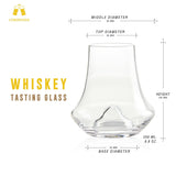 Whiskey Snifter Glasses - (250 ml/ 8.5 fl. oz) - POPvault