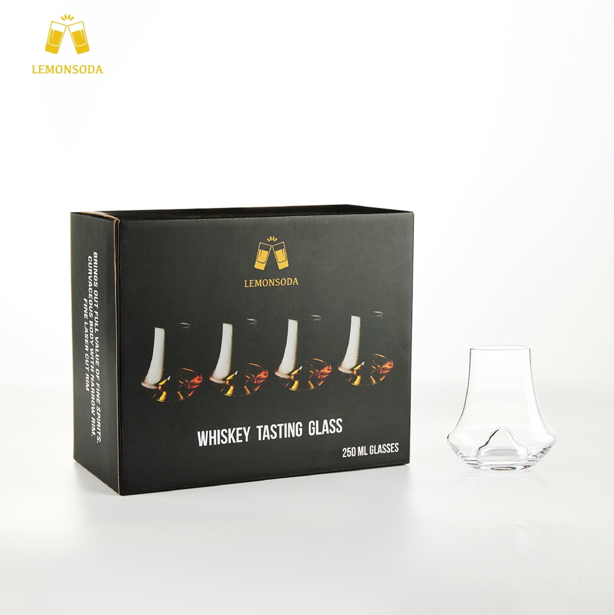 Whiskey Snifter Glasses - (250 ml/ 8.5 fl. oz) - POPvault