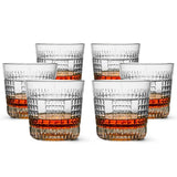 Whiskey Sour Old Fashioned Glasses Tumblers - 12oz - Set of 6 - POPvault
