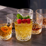 Whiskey Sour Old Fashioned Glasses Tumblers - 12oz - Set of 6 - POPvault