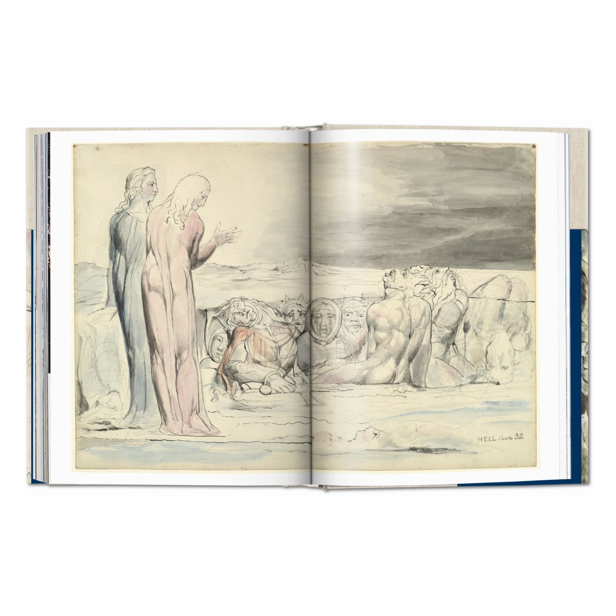 William Blake. Dante’s ‘Divine Comedy’. The Complete Drawings (English)-POPvault