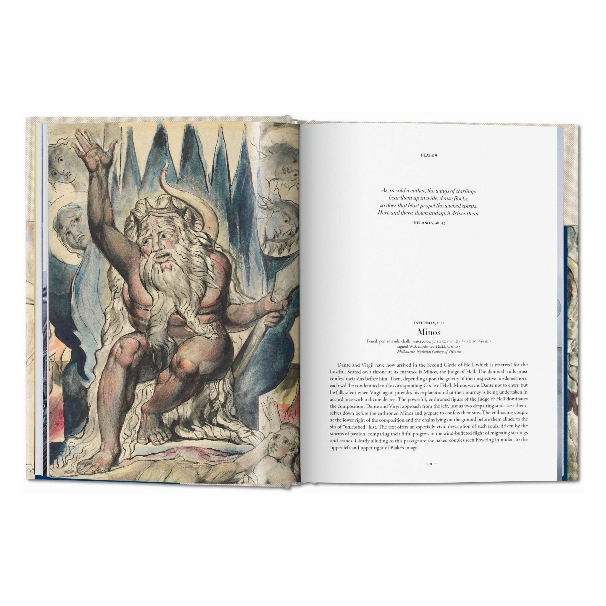 William Blake. Dante’s ‘Divine Comedy’. The Complete Drawings (English)-POPvault