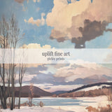 Winter Lake Canvas Wall Art Print - Vintage Canvas Art - POPvault