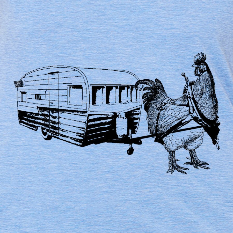 Woman's Travel Chicken T-Shirt - POPvault