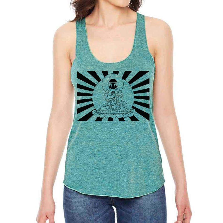Women's Boba Fett Buddha Star Wars Tank Top - POPvault