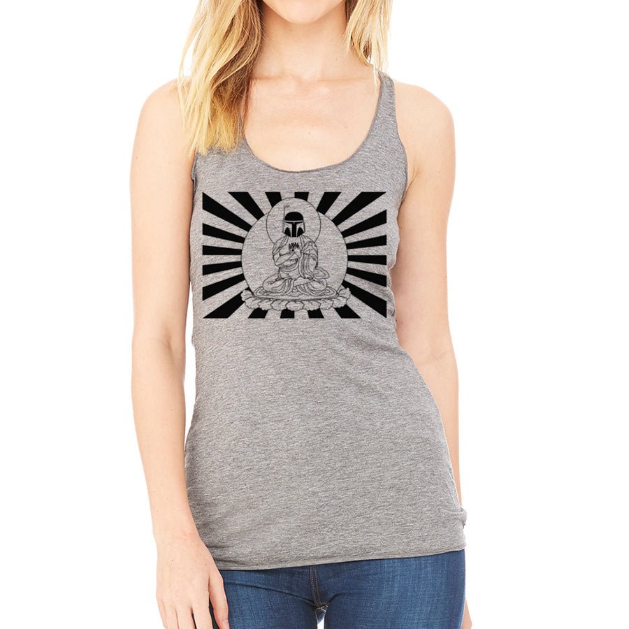 Women's Boba Fett Buddha Star Wars Tank Top - POPvault