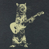 Women's Cat Playing Guitar T-Shirt - POPvault