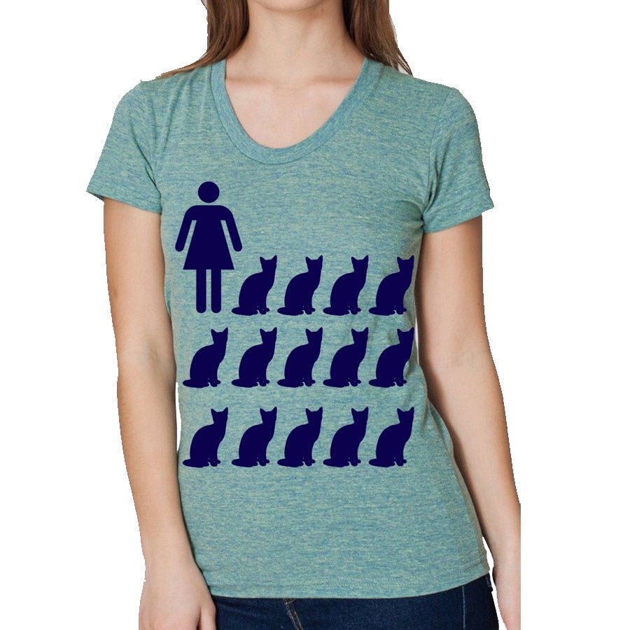 Women's Crazy Cat Lady T-Shirt - POPvault