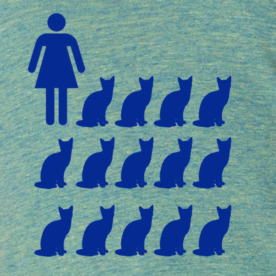 Women's Crazy Cat Lady T-Shirt - POPvault