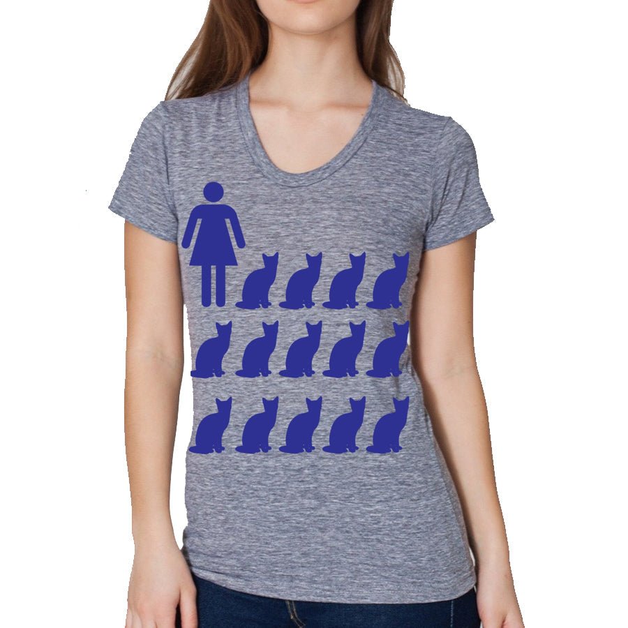 Women's Crazy Cat Lady T-Shirt - POPvault