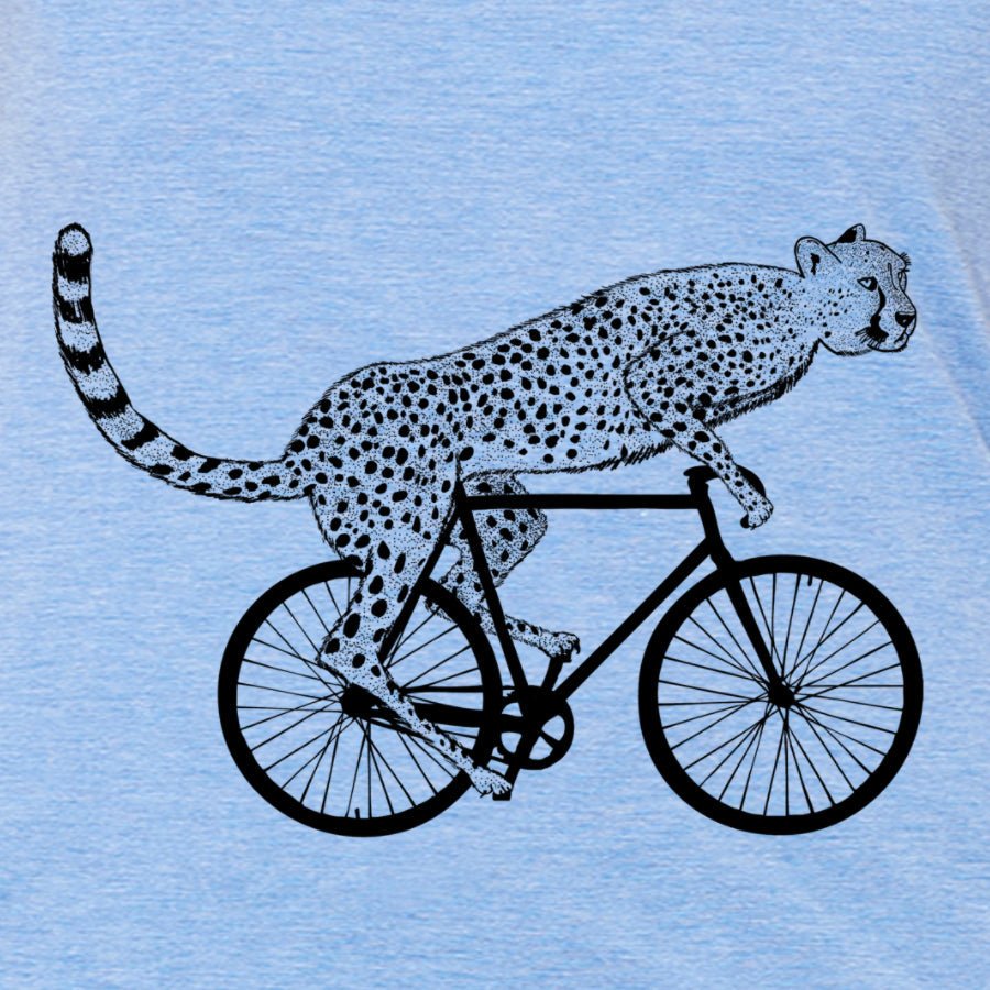 Women's Cycling Cheetah T-Shirt - POPvault