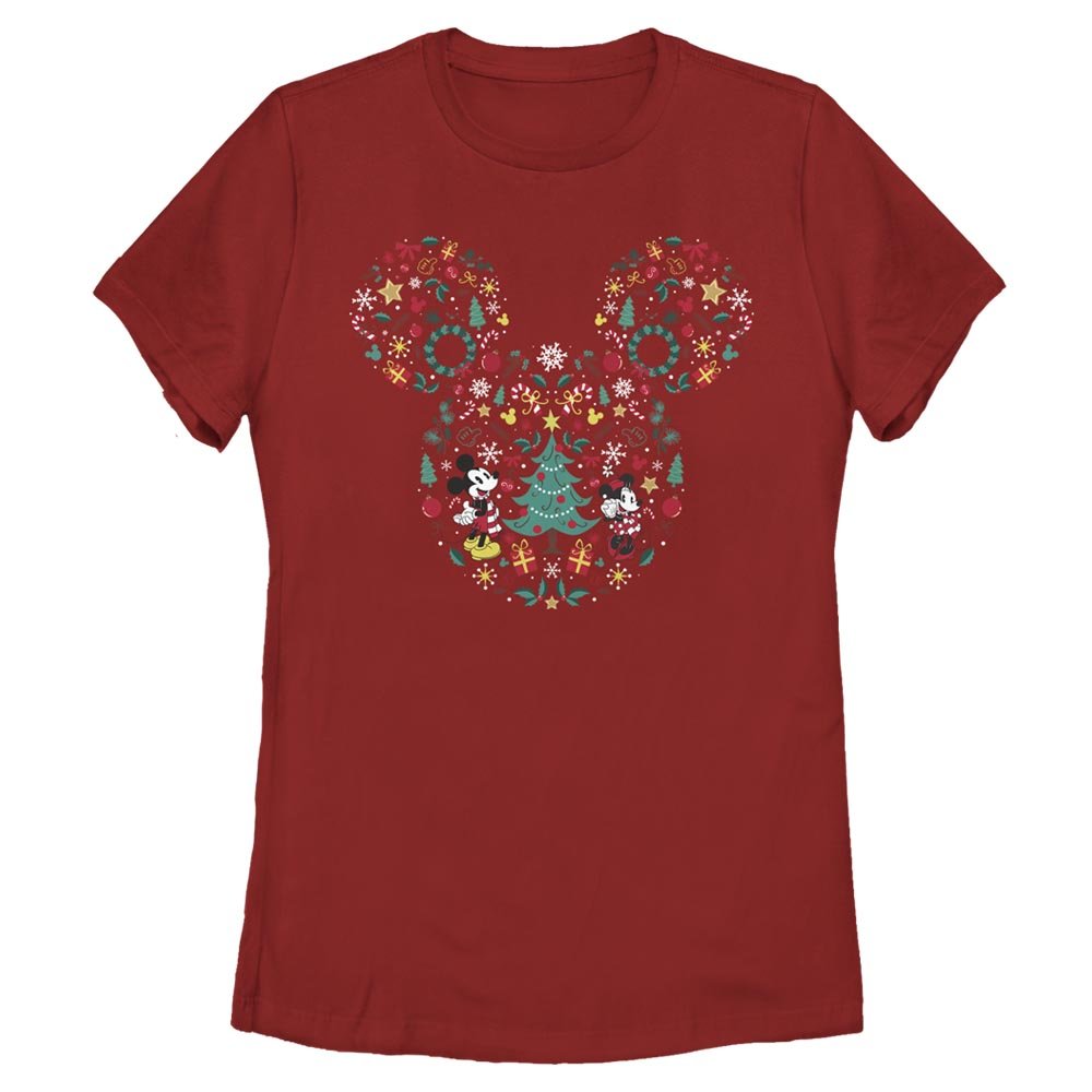 Women's Disney Christmas Silhouette T-Shirt - POPvault